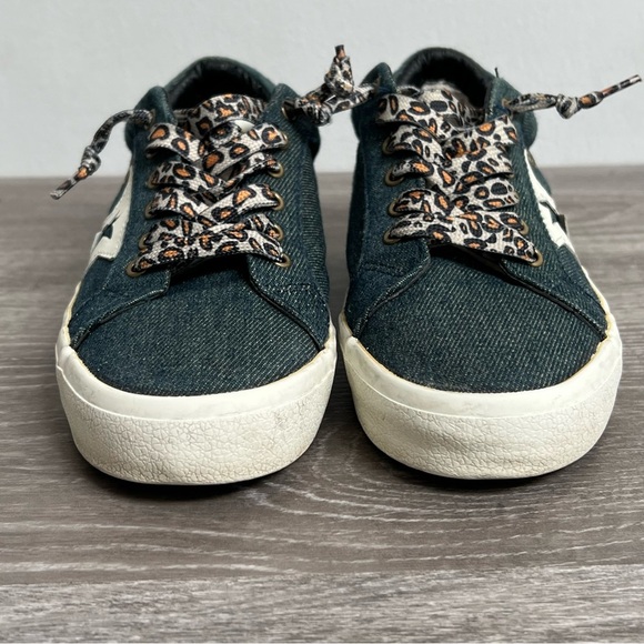Vintage Havana Fortune Denim Sneakers Size 6 - Picture 6 of 11